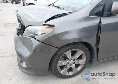 2013 Toyota Sienna Se 8 Passenger из США, поврежденный, VIN 5TDXK3DC8DS333967